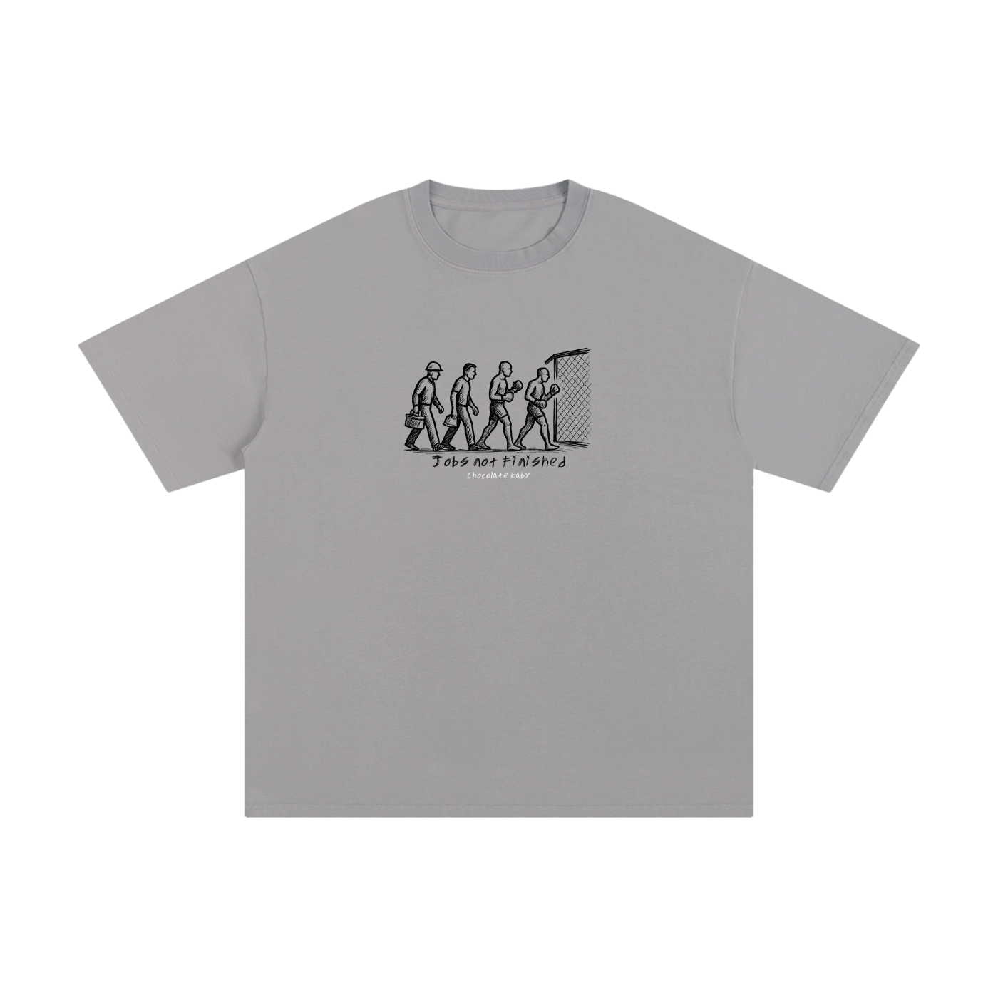 "Jobs not finished" unisex t-shirt