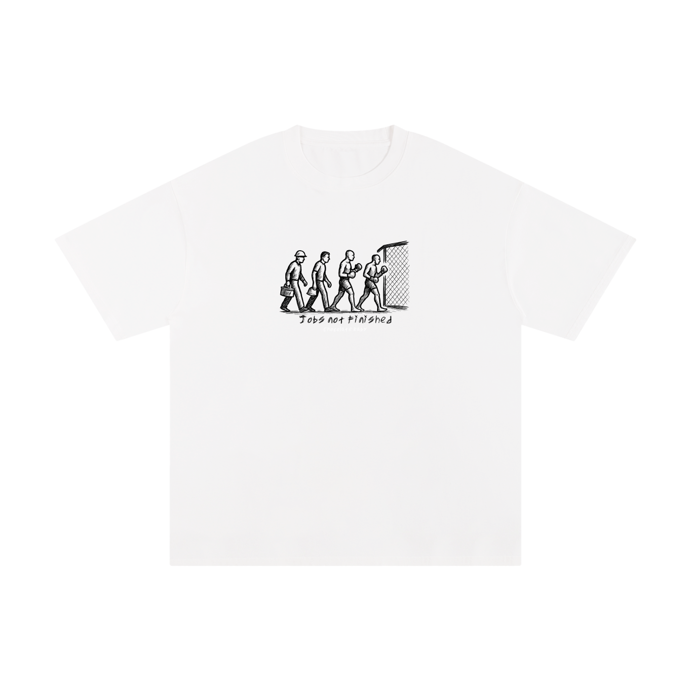 "Jobs not finished" unisex t-shirt