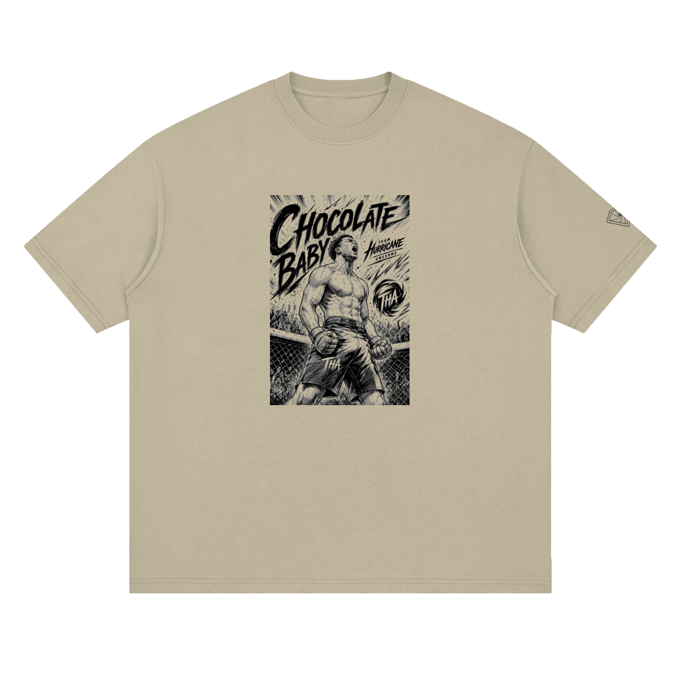 "Goes pro" Loose Drop Shoulder T-Shirt D6