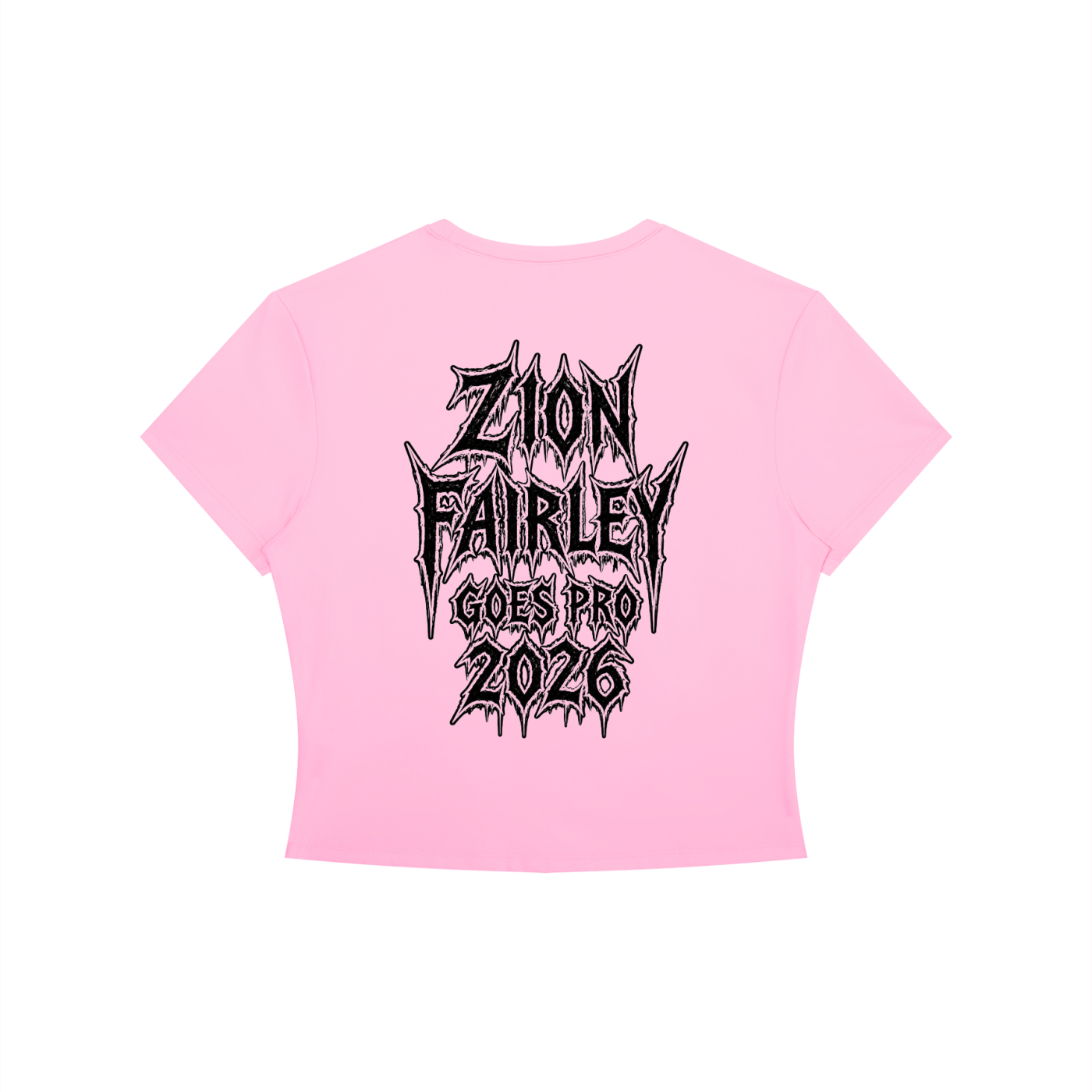 "Goes pro" Women's Crewneck Crop T-Shirt DF1